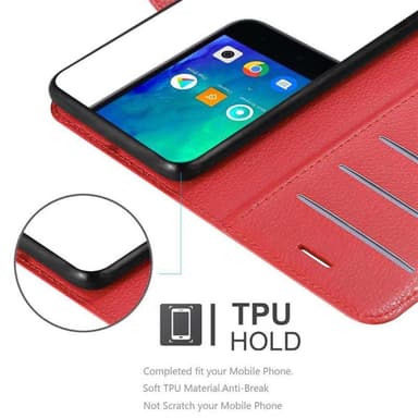 Xiaomi RedMi GO Deksel Etui Case (rød)