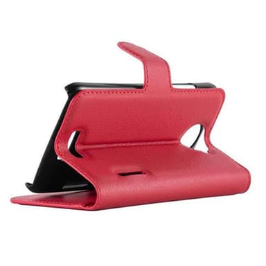 HTC ONE X / X+ Deksel Etui Case (rød)