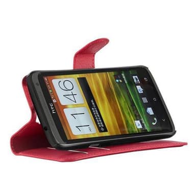 HTC ONE X / X+ Deksel Etui Case (rød)