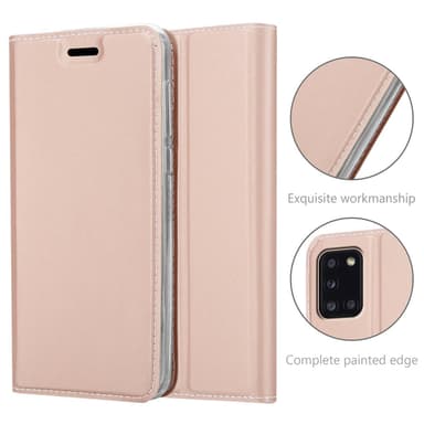 Samsung Galaxy A31 lommebokdeksel etui (rosa)
