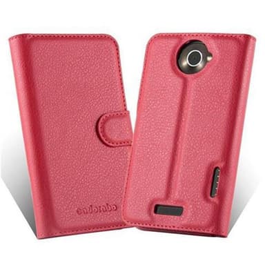 HTC ONE X / X+ Deksel Etui Case (rød)