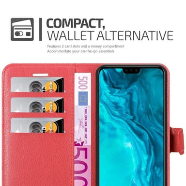 Honor 9X LITE Deksel Etui Case (rød)