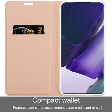 Samsung Galaxy NOTE 20 ULTRA lommebokdeksel etui (rosa)