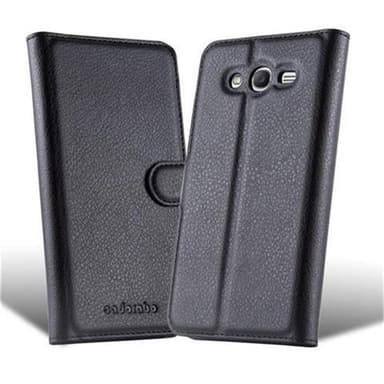 Samsung Galaxy GRAND Deksel Etui Case (svart)