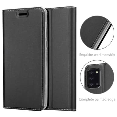 Samsung Galaxy A31 lommebokdeksel etui (svart)