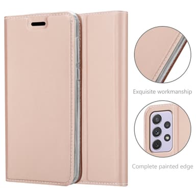 Samsung Galaxy A73 5G lommebokdeksel etui (rosa)