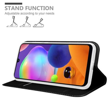 Samsung Galaxy A31 lommebokdeksel etui (svart)