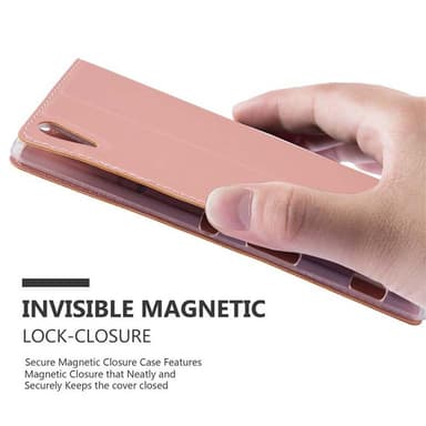 Sony Xperia T3 lommebokdeksel etui (rosa)