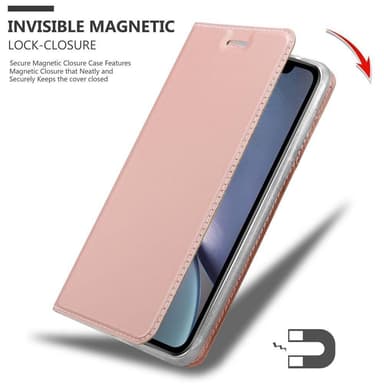 iPhone XR lommebokdeksel etui (rosa)