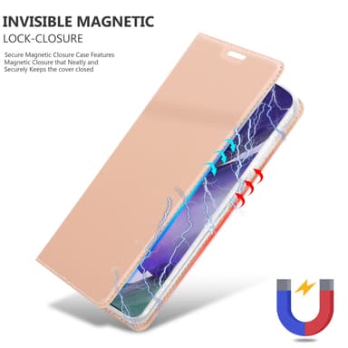 Samsung Galaxy NOTE 20 ULTRA lommebokdeksel etui (rosa)