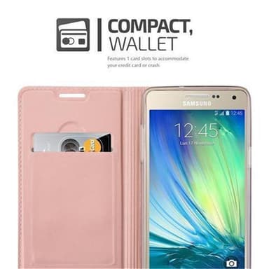 Samsung Galaxy A5 2015 lommebokdeksel etui (rosa)