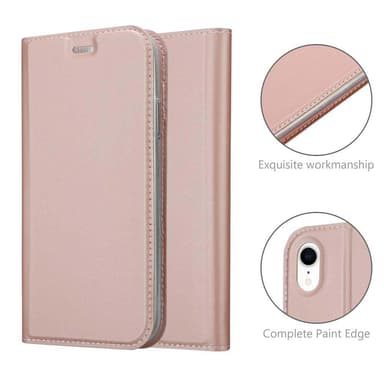 iPhone XR lommebokdeksel etui (rosa)