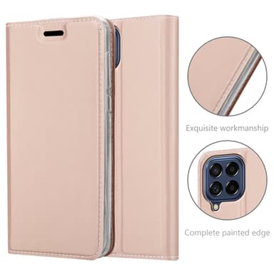Samsung Galaxy M53 5G lommebokdeksel etui (rosa)