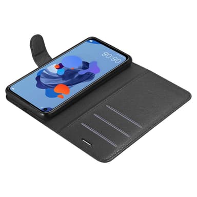 Huawei NOVA 5i / P20 LITE 2019 Deksel Etui Case (svart)
