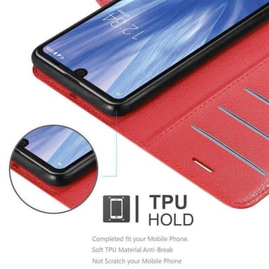 Sharp Aquos R3 Deksel Etui Case (rød)