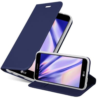 LG K10 2017 lommebokdeksel etui (blå)