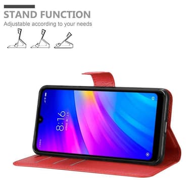 Xiaomi RedMi 7 Deksel Etui Case (rød)