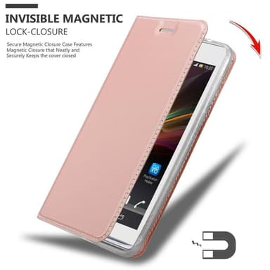 Sony Xperia SP lommebokdeksel etui (rosa)