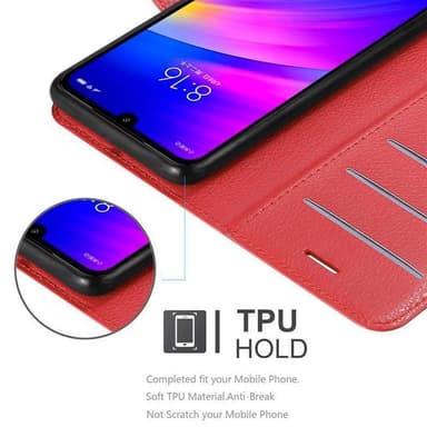 Xiaomi RedMi 7 Deksel Etui Case (rød)