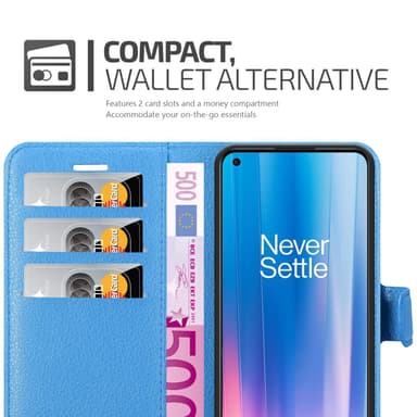 OnePlus Nord CE 2 5G Deksel Etui Case (blå)