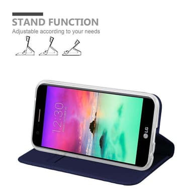 LG K10 2017 lommebokdeksel etui (blå)