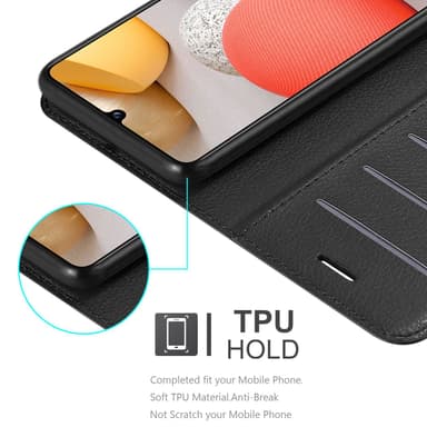 Samsung Galaxy A42 4G Deksel Etui Case (Svart)
