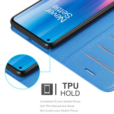 OnePlus Nord CE 2 5G Deksel Etui Case (blå)