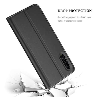 Samsung Galaxy A90 5G lommebokdeksel etui (svart)