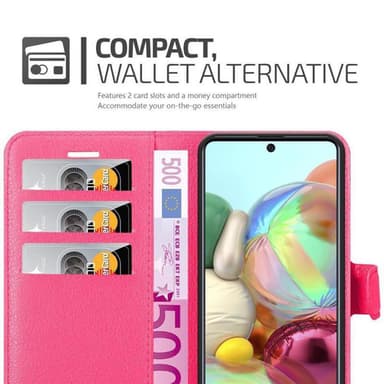 Samsung Galaxy A71 5G Deksel Etui Case (rosa)