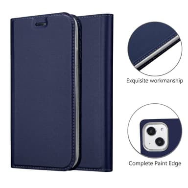 iPhone 13 lommebokdeksel etui (blå)