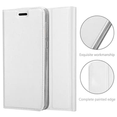 Huawei ASCEND P7 lommebokdeksel etui (sølv)