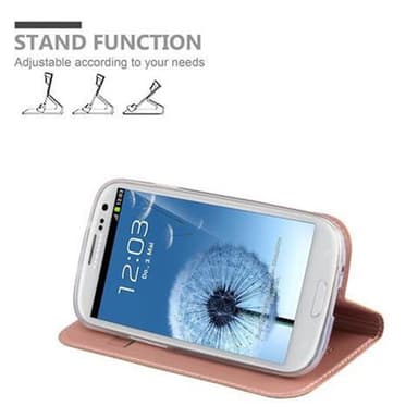 Samsung Galaxy S3 / S3 NEO lommebokdeksel etui (rosa)