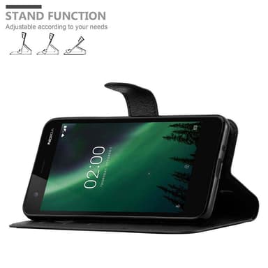 Nokia 2 2017 Deksel Etui Case (svart)