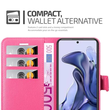 Xiaomi 11T / 11T PRO Deksel Etui Case (rosa)