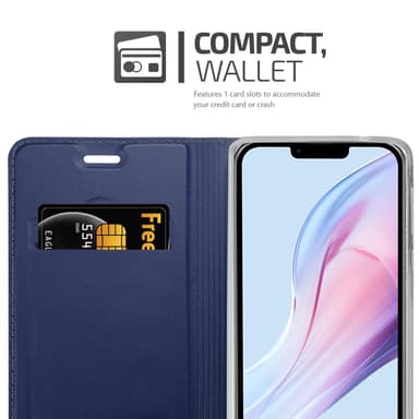 iPhone 13 lommebokdeksel etui (blå)