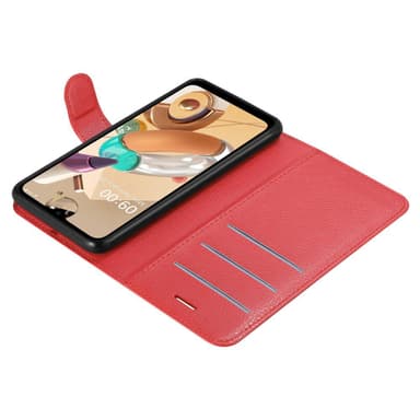 LG K41S Deksel Etui Case (rød)
