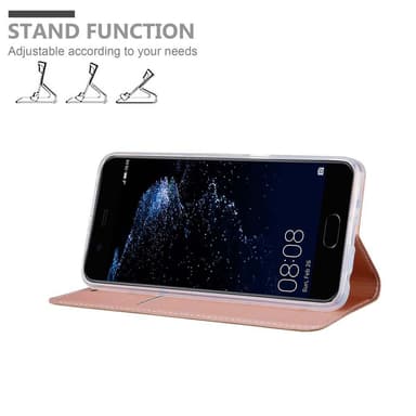 Huawei P10 PLUS lommebokdeksel etui (rosa)