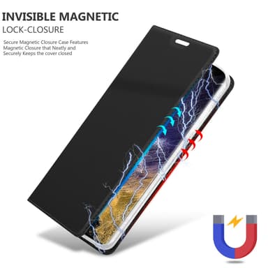 Samsung Galaxy S22 ULTRA lommebokdeksel etui (svart)
