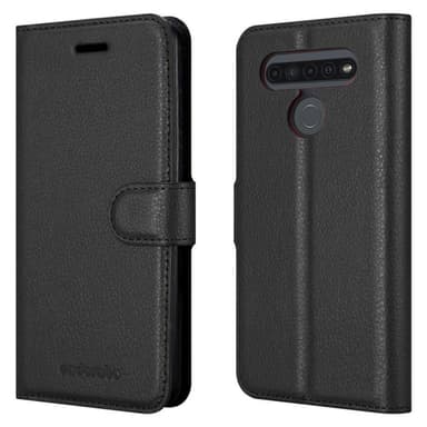 LG K41S Deksel Etui Case (svart)