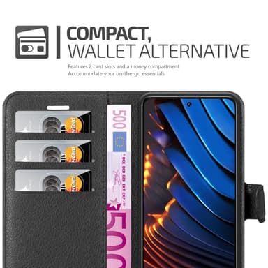 Xiaomi POCO X3 GT Deksel Etui Case (svart)