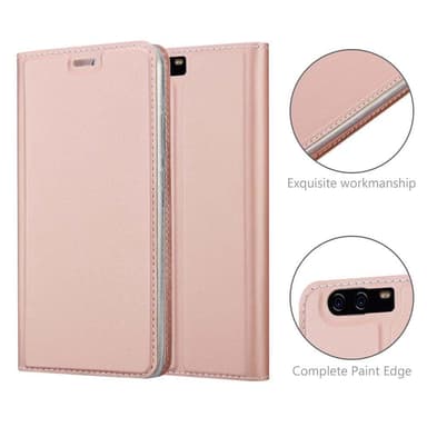 Huawei P10 PLUS lommebokdeksel etui (rosa)