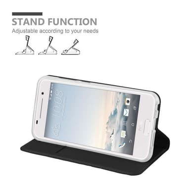 HTC ONE A9 lommebokdeksel etui (svart)