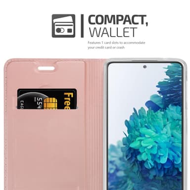 Samsung Galaxy S20 FE lommebokdeksel etui (rosa)
