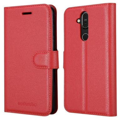 Nokia 7.1 PLUS / X7 Deksel Etui Case (rød)