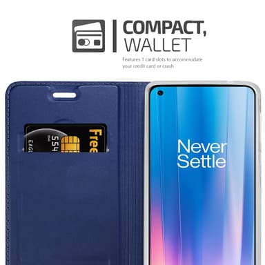 OnePlus Nord CE 2 5G lommebokdeksel etui (blå)