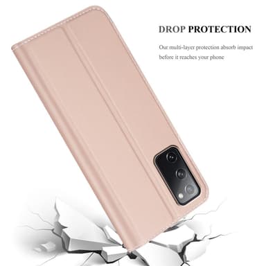 Samsung Galaxy S20 FE lommebokdeksel etui (rosa)