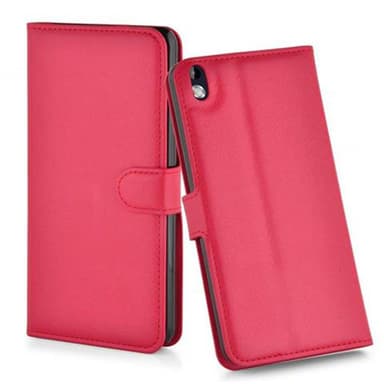 HTC Desire 816 Deksel Etui Case (rød)