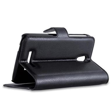 Alcatel OneTouch POP S7 Deksel Etui Case (svart)