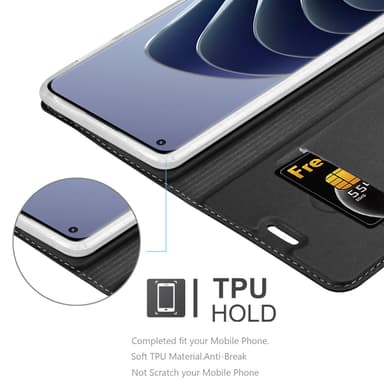 OnePlus 10 PRO 5G lommebokdeksel etui (svart)