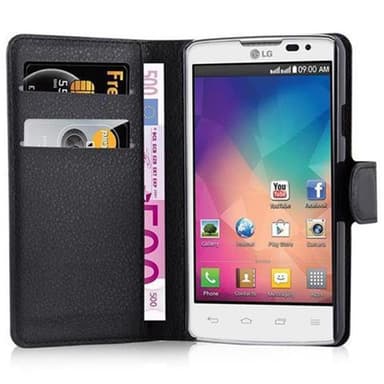 LG L60 Deksel Etui Case (svart)